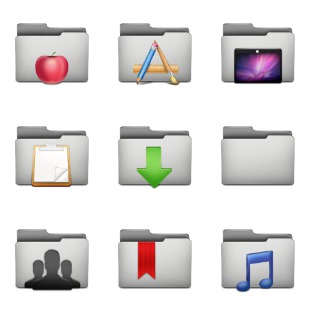 Zero Folders icon sets preview