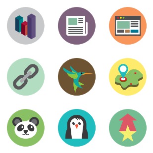 Seo icon sets preview