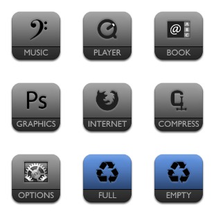 iPhone Titan icon sets preview