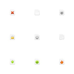 File Status icon sets preview