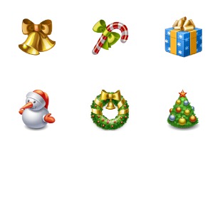 X-Mas 2009 icon sets preview