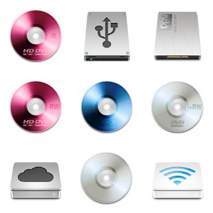 Pry Hardware icon sets preview