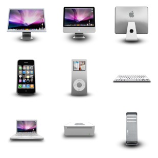 Mac icon sets preview