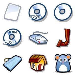 Gartoon icon sets preview