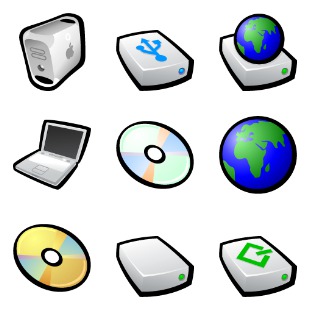 Smooth 3 icon sets preview