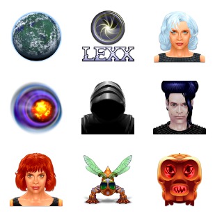 Lexx X icon sets preview