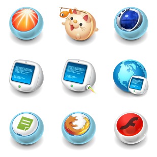 Rounder icon sets preview