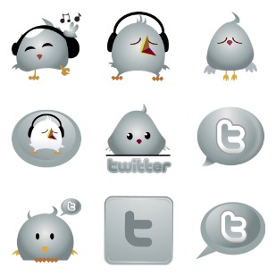 Twitter Chrome icon sets preview