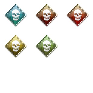 skull dock icon sets preview