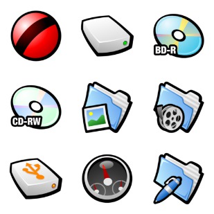 Smooth 5 icon sets preview