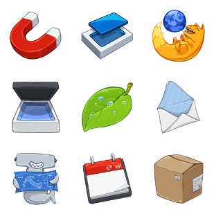 Somatic Rebirth Apps icon sets preview