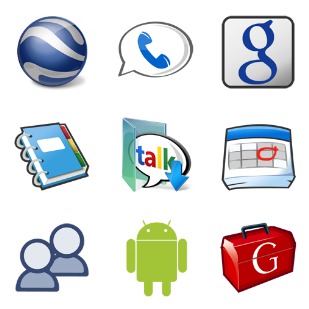 Simply Google icon sets preview