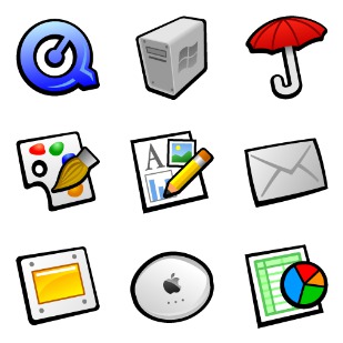 Smooth 7 icon sets preview