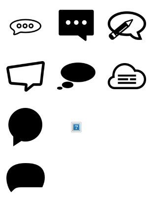 speeches pack icon sets preview