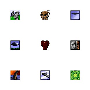 Paranormals icon sets preview