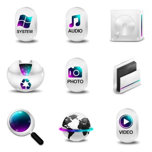 Briefness icon sets preview