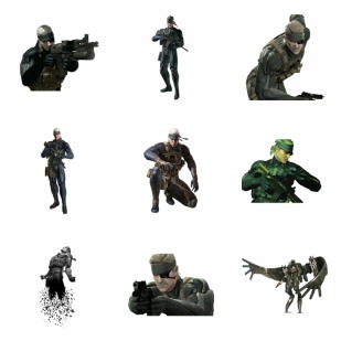 Metal Gear Solid 4 icon sets preview