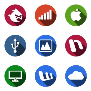 round app icon sets preview