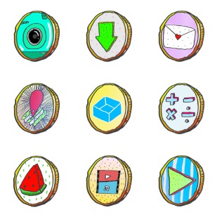 COIN set icon sets preview