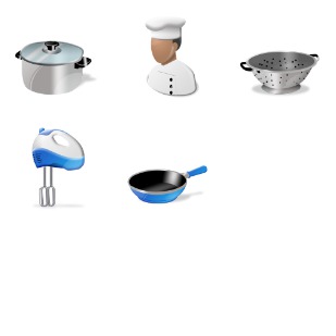 Cook icon sets preview