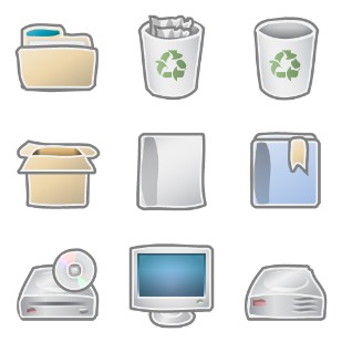 Plain icon sets preview