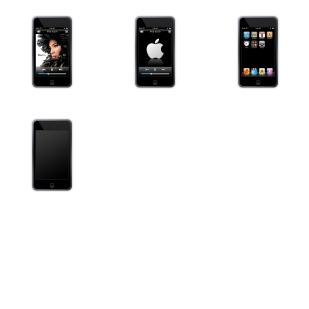 iPod Touch icon sets preview