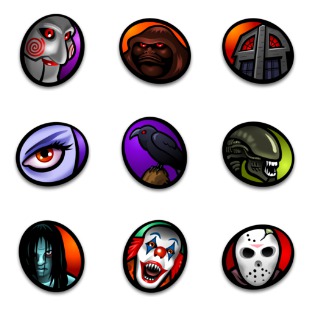 Bride of Macabre icon sets preview