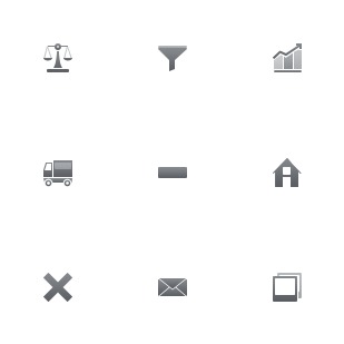 iPhone Toolbar icon sets preview