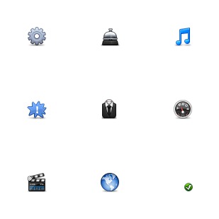 Project icon sets preview