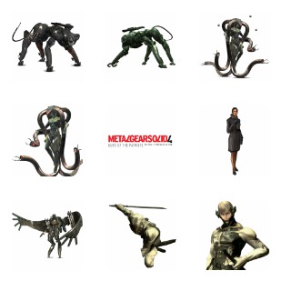 Metal Gear Solid 4 icon sets preview