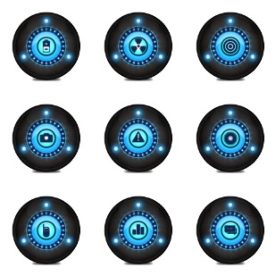 Galaxian icon sets preview