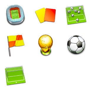 Football icon sets preview