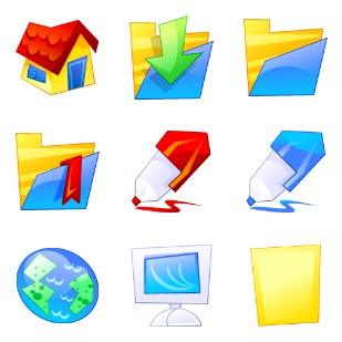 Cubist icon sets preview