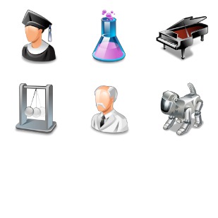 Real Vista Education icon sets preview