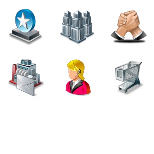 Real Vista Business icon sets preview