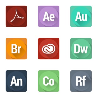 Shadow135 Adobe icon sets preview