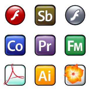 Adobe Family icon sets preview