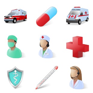 DevCom Medical icon sets preview