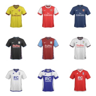 Premier League 2010 icon sets preview