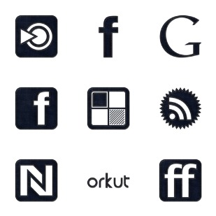 Blue Jeans Social Media icon sets preview