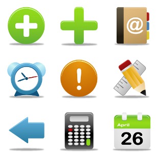 Office icon sets preview