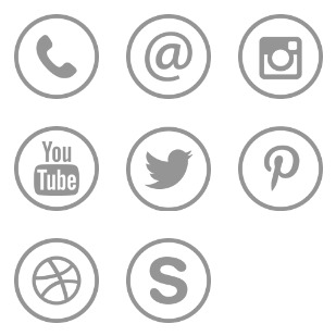 Social icon sets preview