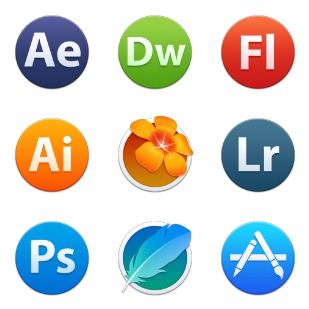 Smooth App icon sets preview