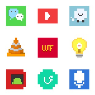 Simply 8-bits #13 icon sets preview