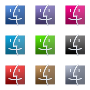 Finder icon sets preview