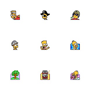 Simpsons Vol. 05 icon sets preview