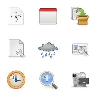 GNOME Desktop icon sets preview