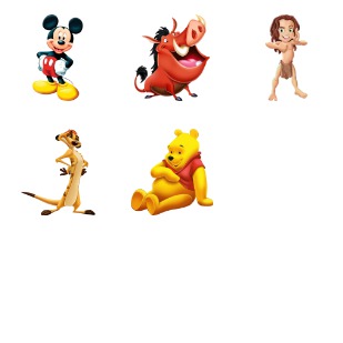 Disney icon sets preview