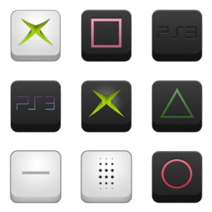 Gamer's icon sets preview