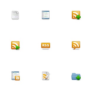 Feedicons 2 icon sets preview